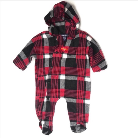 nautica baby snowsuit